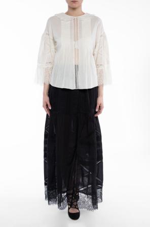 Lace-trimmed blouse, zdjęcie 2 Lace-trimmed blouse od Diesel